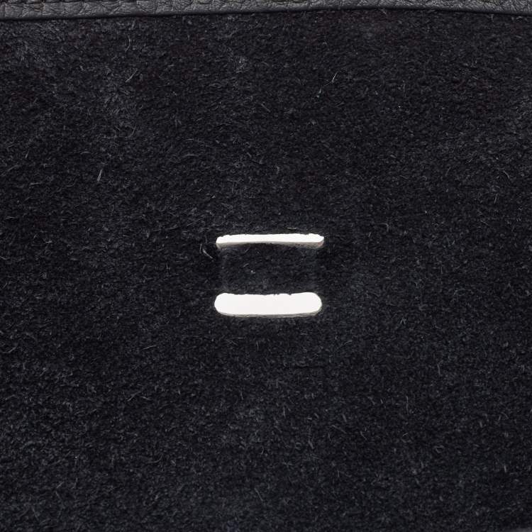 Pre Owned Hermes Noir Togo Leather Evelyne III PM Bag