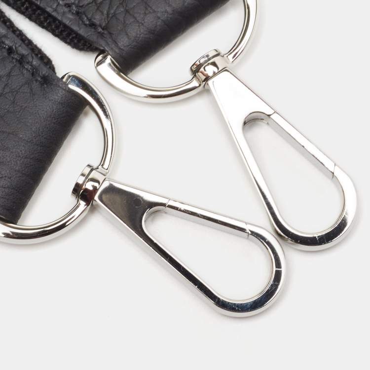 Pre Owned Hermes Noir Togo Leather Evelyne III PM Bag