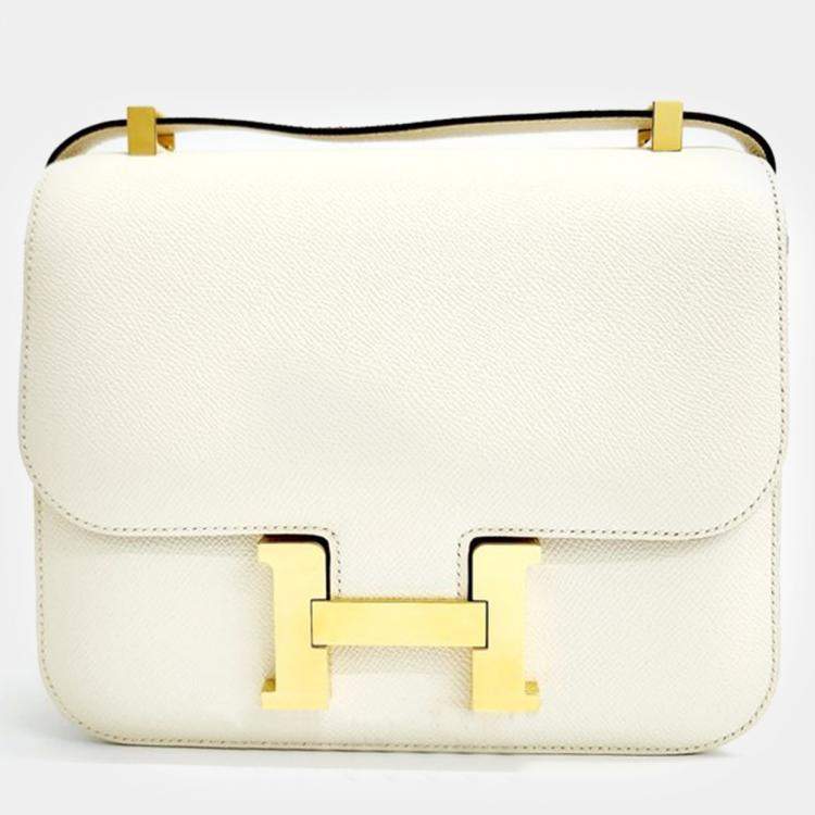 Hermes hot sale constance white