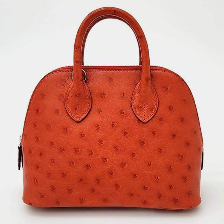 Hermes discount bolide ostrich