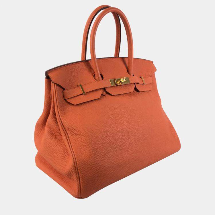 Birkin discount hermes orange