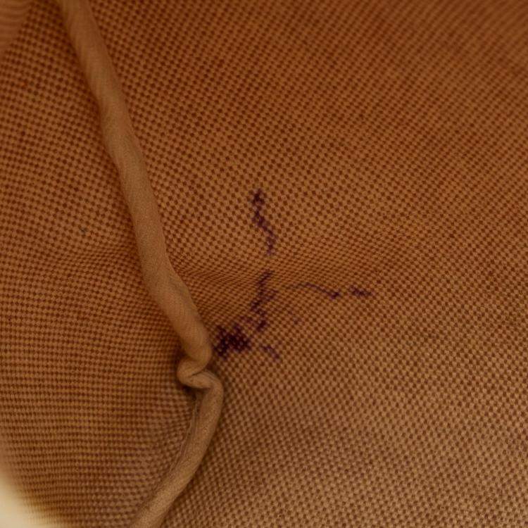 Pre Owned Hermes Beige/Brown Herbag MM