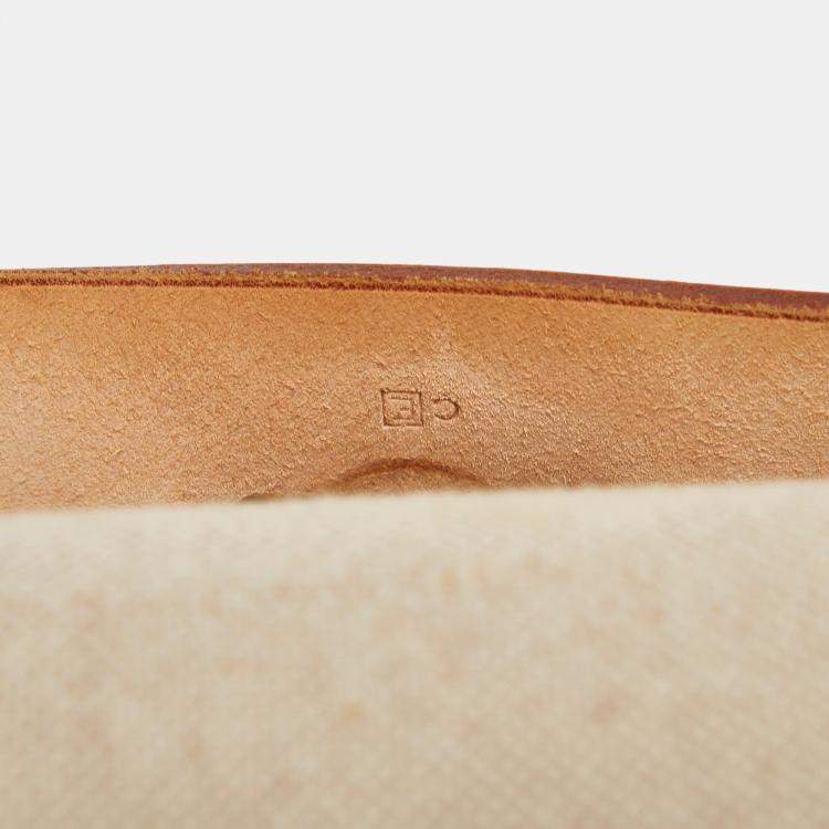 Pre Owned Hermes Beige/Brown Herbag MM