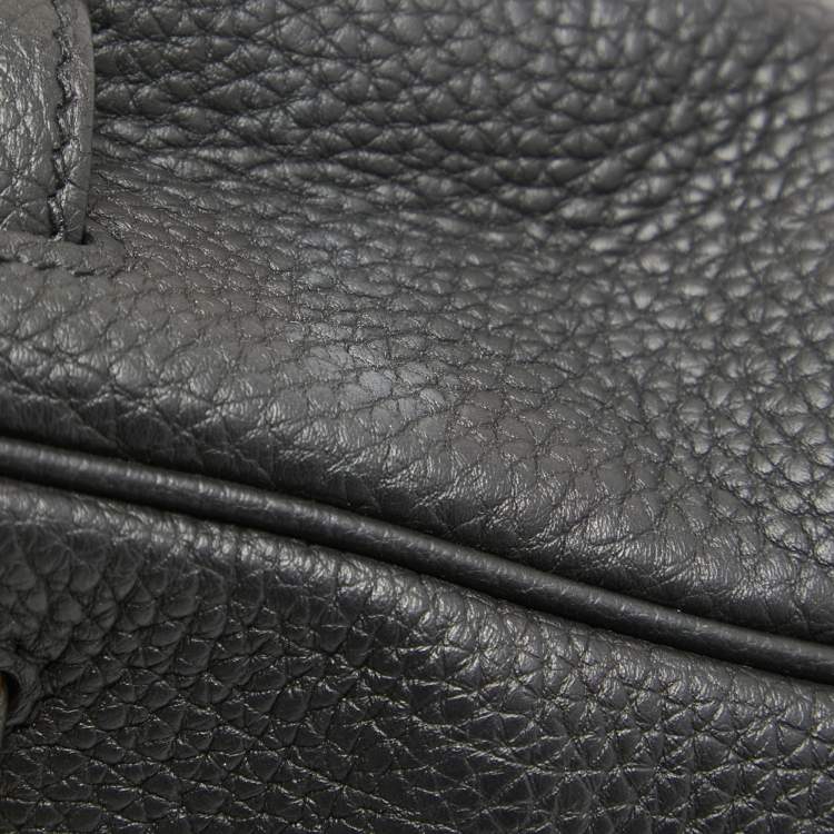 Pre Owned Hermes Noir Togo Leather Gold Finish Kelly Retourne 28 Bag