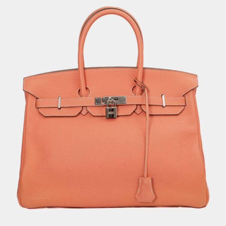 Orange best sale birkin 35