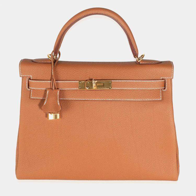 Hermes Gold Togo Retourne Kelly 32 GHW Hermes | The Luxury Closet