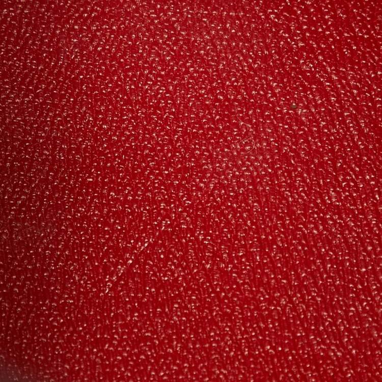 Pre Owned Hermes Rouge de Coeur Alligator Mississippiensis Gold Finish Kelly Sellier 25 Bag
