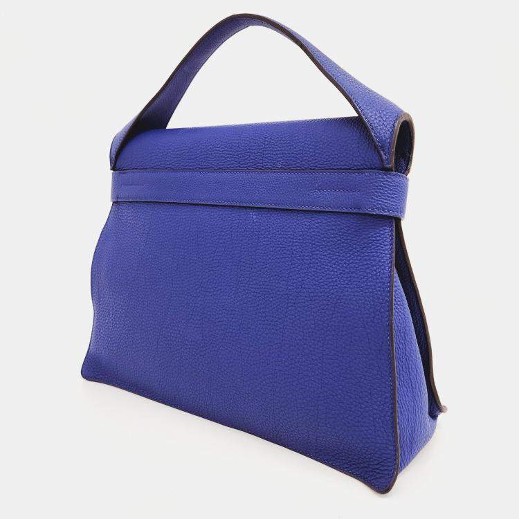 Pre Owned Hermes Purple Leather Etribelt Bag