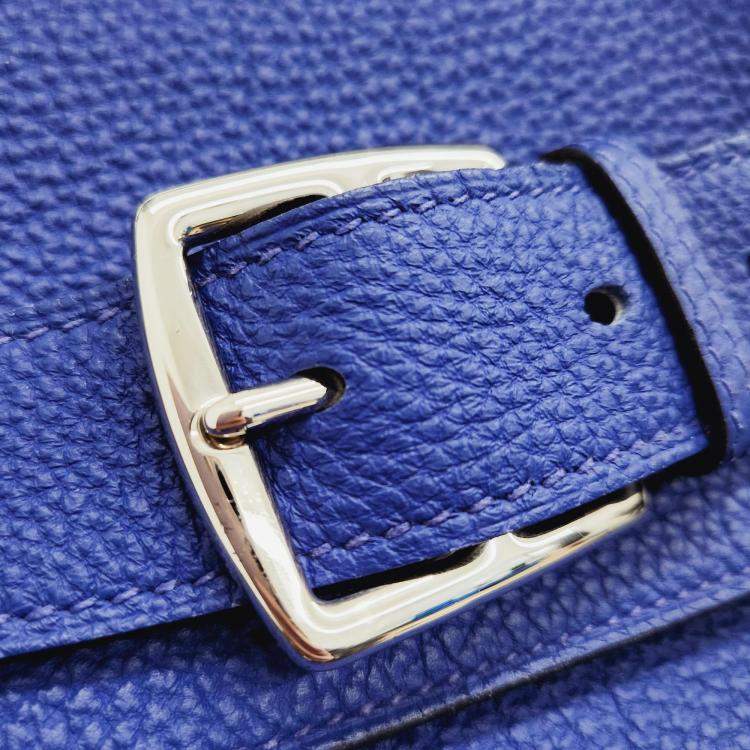 Pre Owned Hermes Purple Leather Etribelt Bag