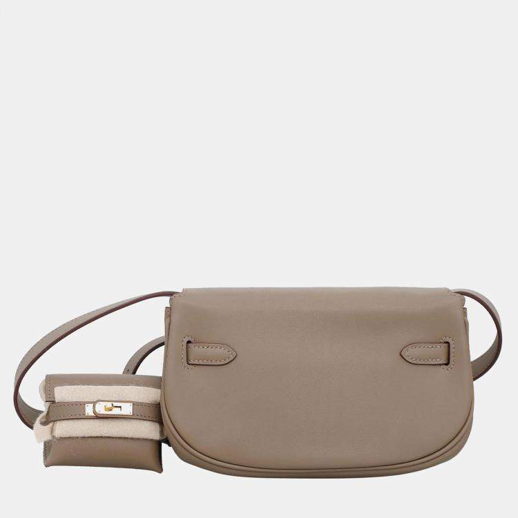 Pre Owned Hermes Brown Swift Leather Kelly Moove Bag