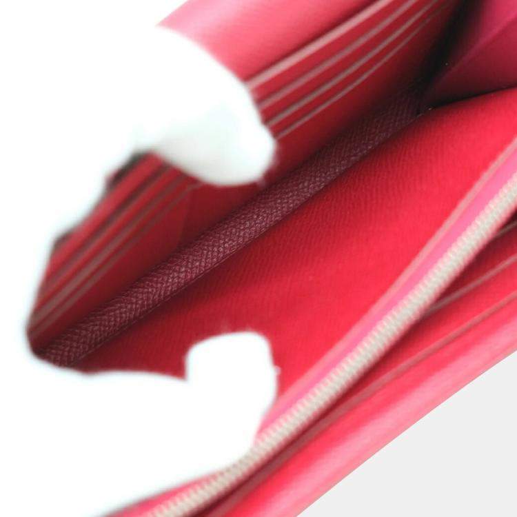 Pre Owned Hermes Bordeaux Epsom Leather Long Kelly Wallet