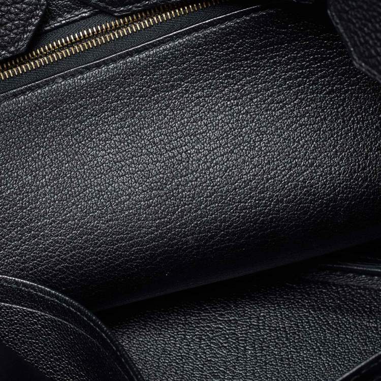Pre Owned Hermès Black Togo Leather Gold Finish Birkin 35 Bag