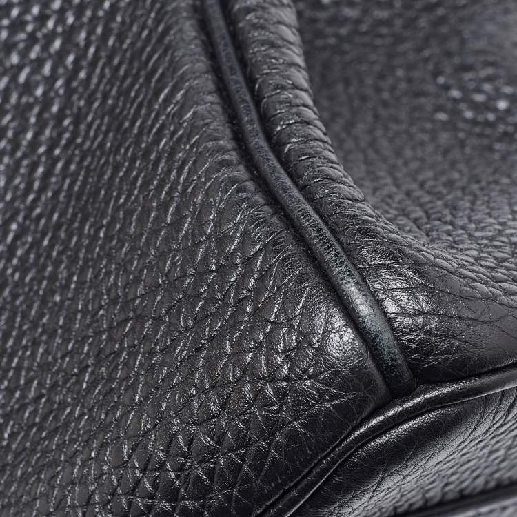 Pre Owned Hermès Black Togo Leather Gold Finish Birkin 35 Bag