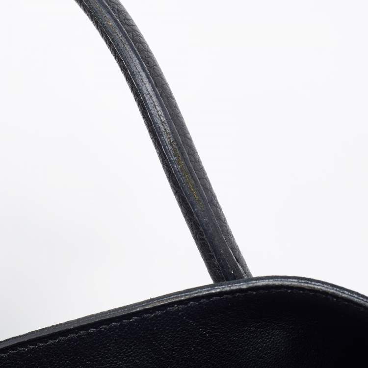 Pre Owned Hermès Black Togo Leather Gold Finish Birkin 35 Bag