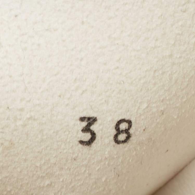 Pre Owned Hermes Multicolor Suede and Fabric Crew Lace Up Sneakers Size 38