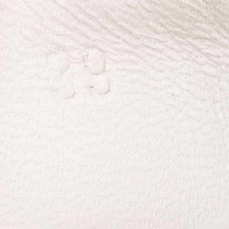 Pre Owned Hermes White Leather Get Low Top Sneakers Size 39