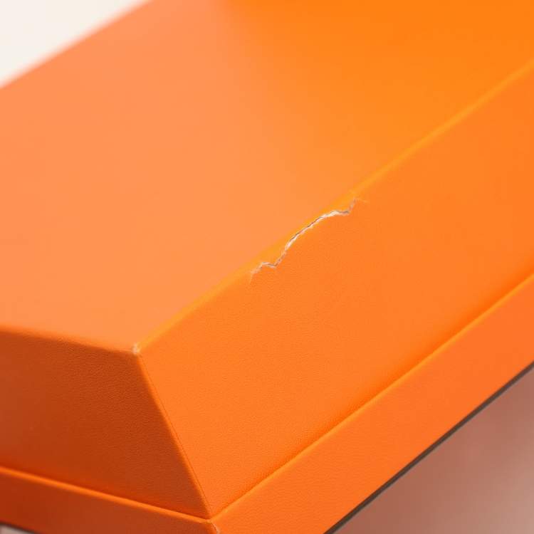 Pre Owned Hermes Blue Crystal Embellished Leather Oran Sandals Size 38