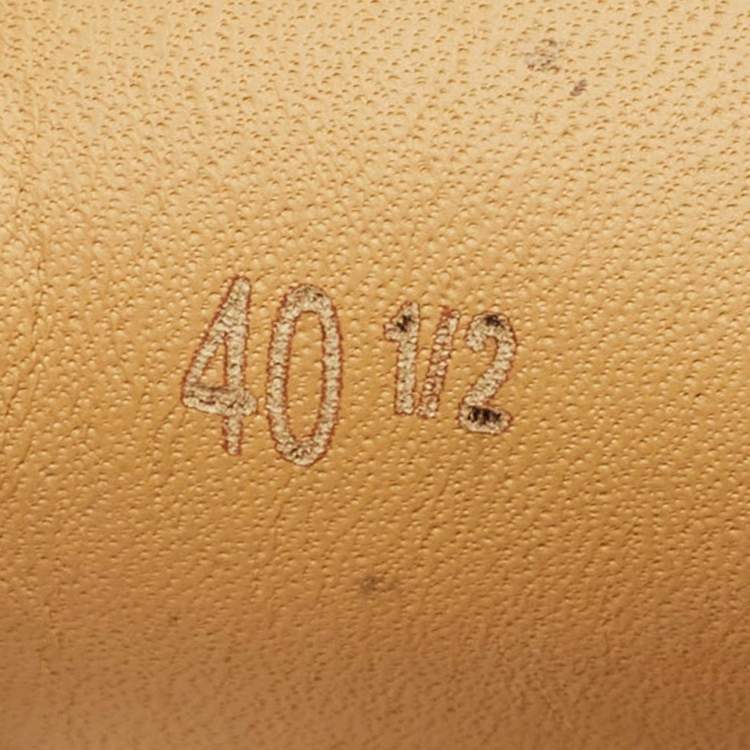 Pre Owned Hermes Black Leather Kennedy Loafer Sneakers Size 40.5
