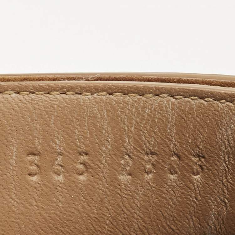 Pre Owned Hermes Brown Suede Chypre Flat Slides Size 36.5