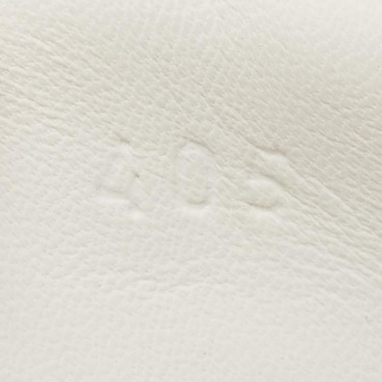 مملوكة مسبقًا Hermes Bouncing Size 40.5 White/Light Grey Knit Fabric and Suede Sneakers