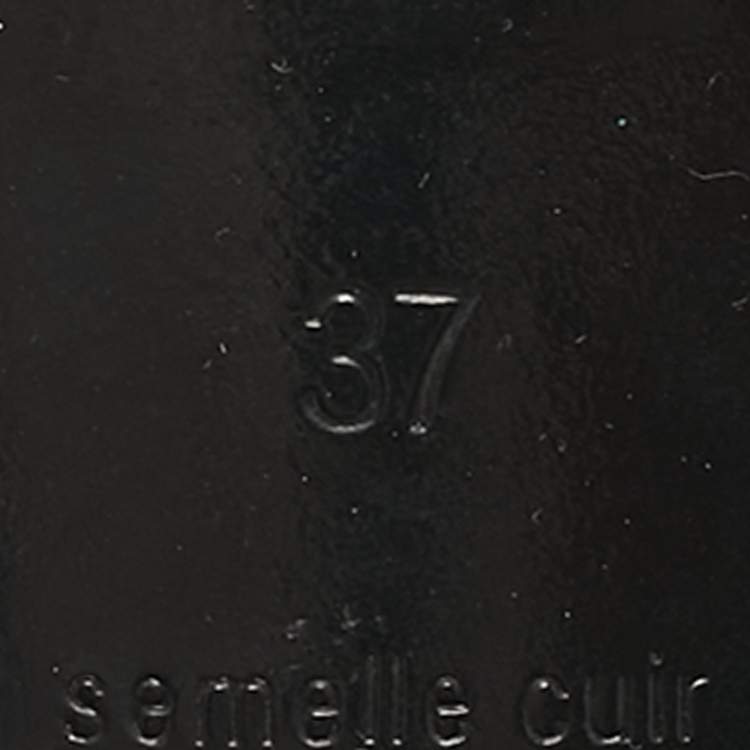 مملوكة مسبقًا Hermes Oasis Size 37 Brown Leather Slide Sandals