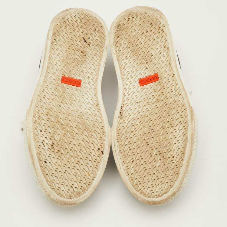 Pre Owned Hermes Day Size 36 Black Leather Low Top Sneakers