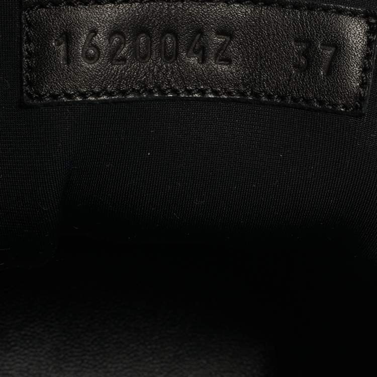 Pre Owned Hermes Miles Size 37 Tricolor Leather and Neoprene Low Top Sneakers