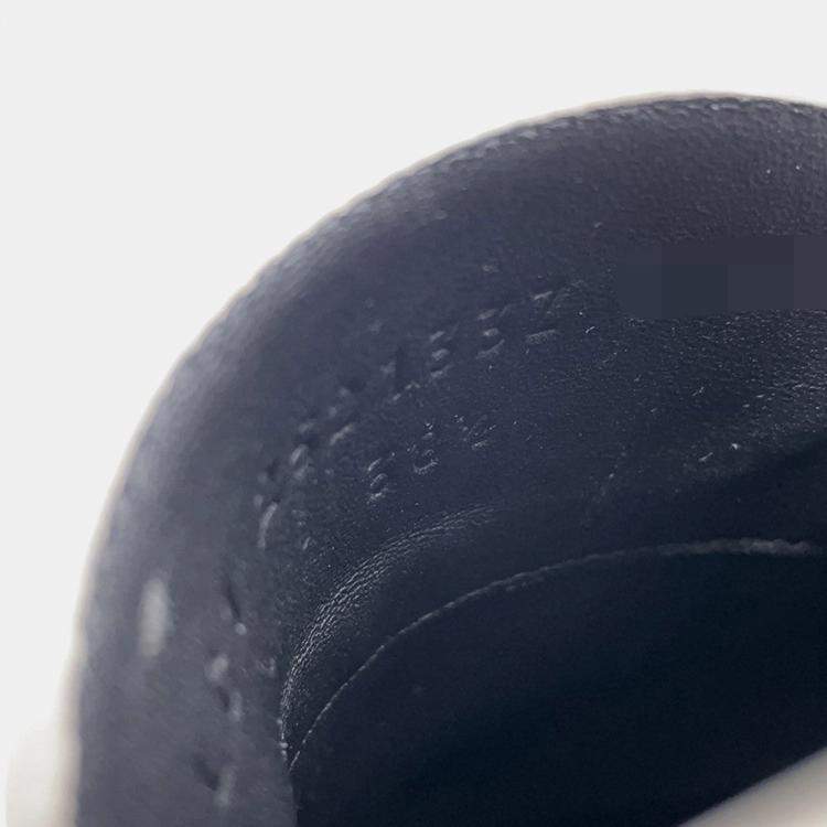 Pre Owned Hermes Clement Mocassins Beige Galet Calf Leather Size 38 1/2