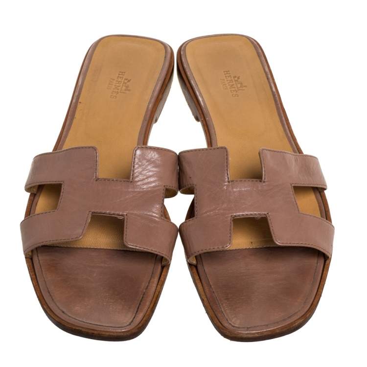 hermes oran beige