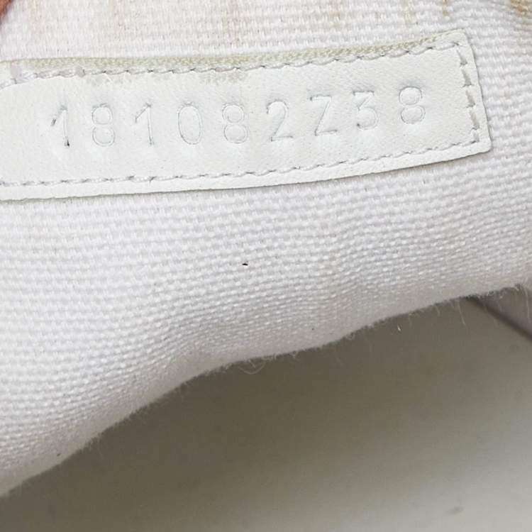 Pre Owned Hermes Navy Blue Canvas Rosa Espadrille Sneakers Size 38