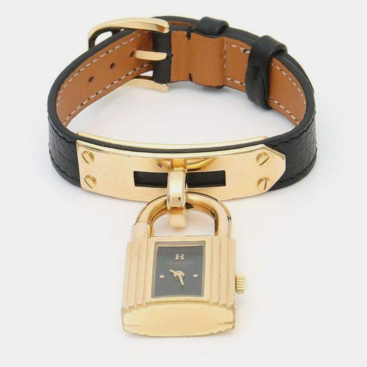 Pre Owned Hermes Kelly Quartz Stainless Steel Women's Wristwatch 20 mm