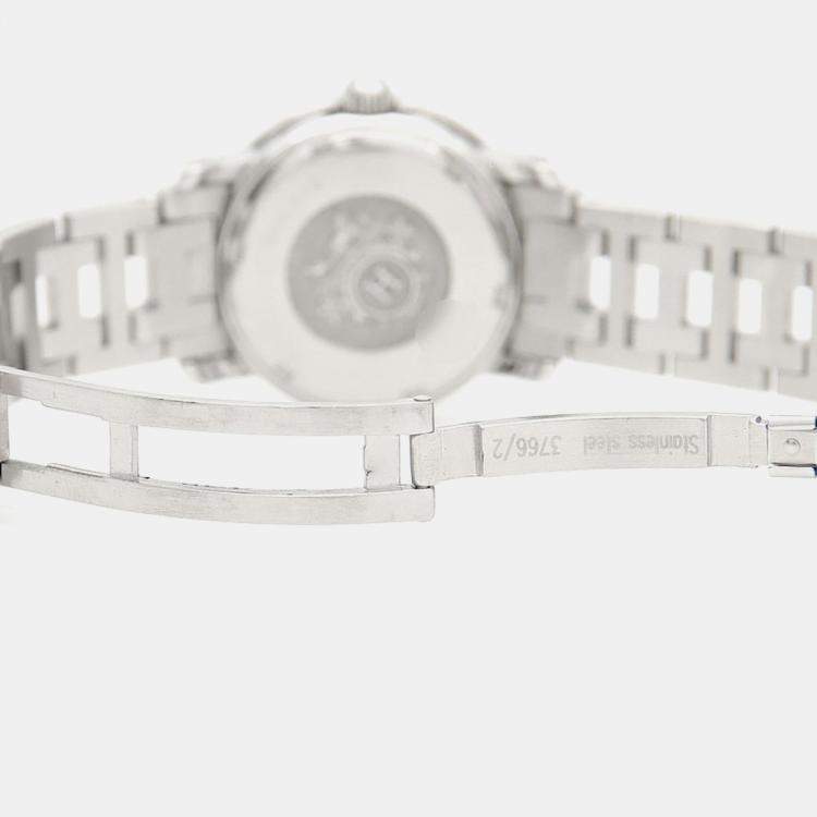 Pre Owned Hermes Clipper CL5.210 Quartz Stainless Steel Women's Wristwatch 28 mm