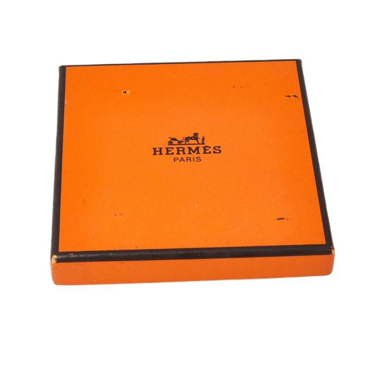 Pre Owned Hermes Cream Two-Tone Stainless Steel Clipper Women's Wristwatch 30 mm