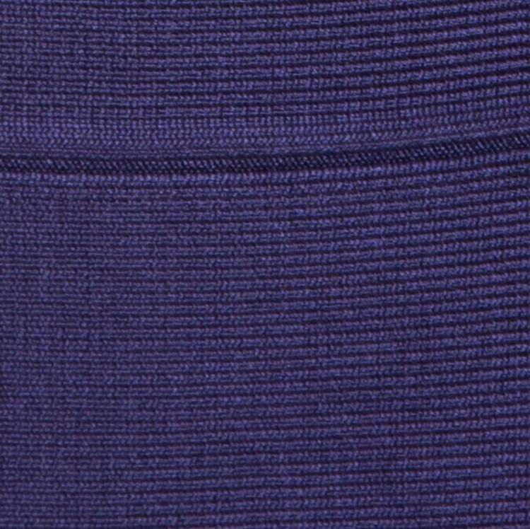 Pre Owned Herve Leger Purple Sleeveless Bandage Dress L