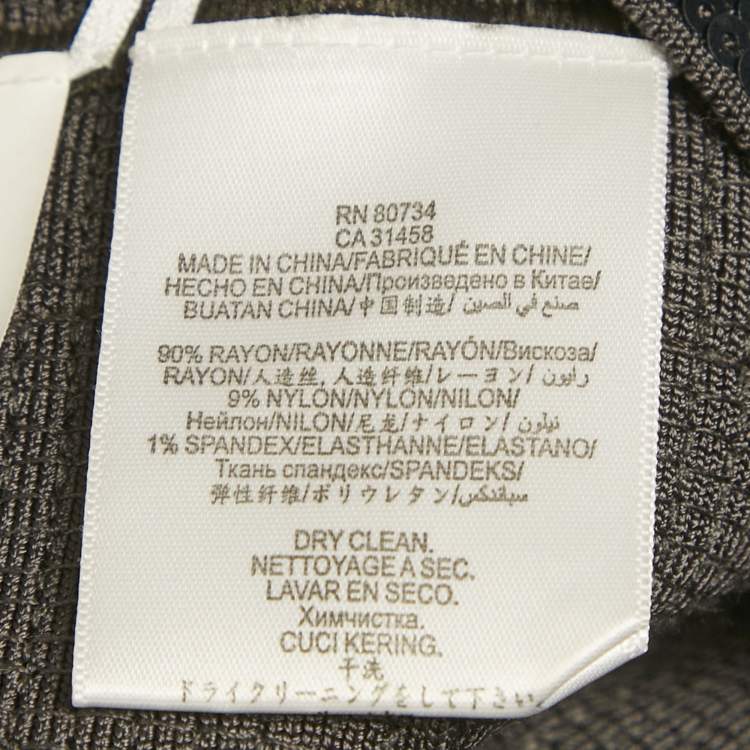 Pre Owned Herve Leger Midnight Blue Sequin Sarai Mini Dress M