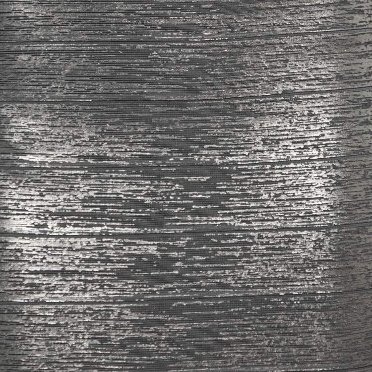 Pre Owned Herve Leger Metallic Grey Bandage Flared Maxi Dress M