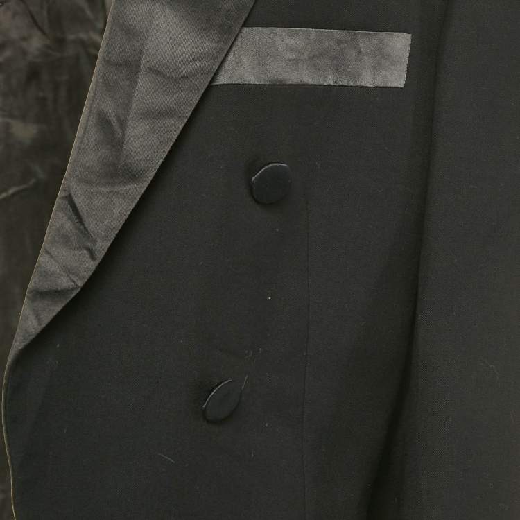 Pre Owned House of St .Benets Crepe Tailcoat Jacket S