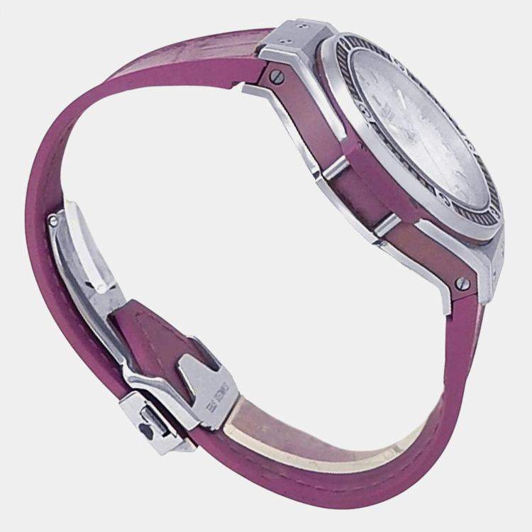 Pre Owned Hublot Big Bang 361.SV.6010.LR.1905 Automatic Mother of Pearl Stainless Steel Women’s Wristwatch 38 mm