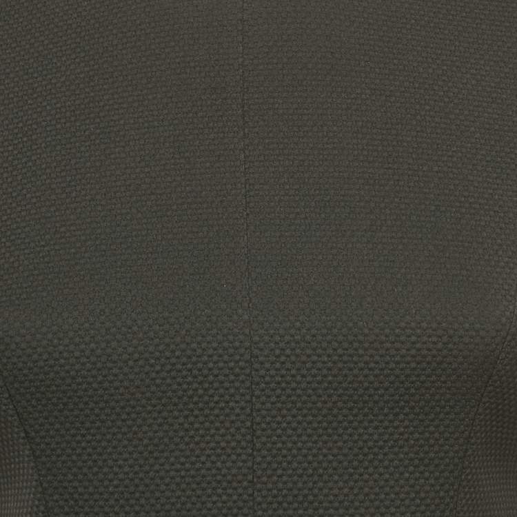 Pre Owned Hugo Boss Black Jacquard Top S