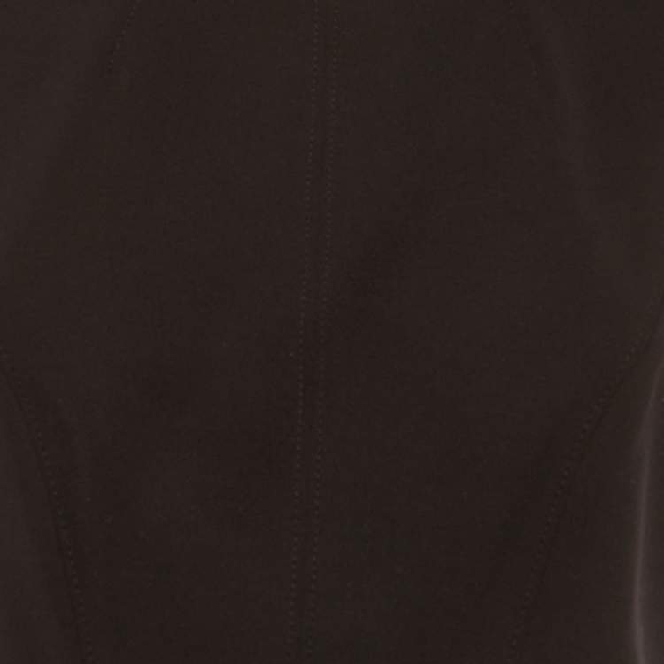 Pre Owned Hugo Boss Black Jersey Klhara Sheath Dress M