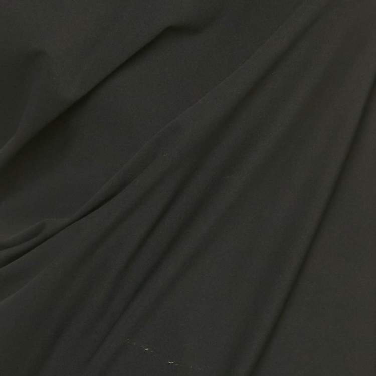 Pre Owned Hunza G Black Nylon Long Sarong ONE SIZE