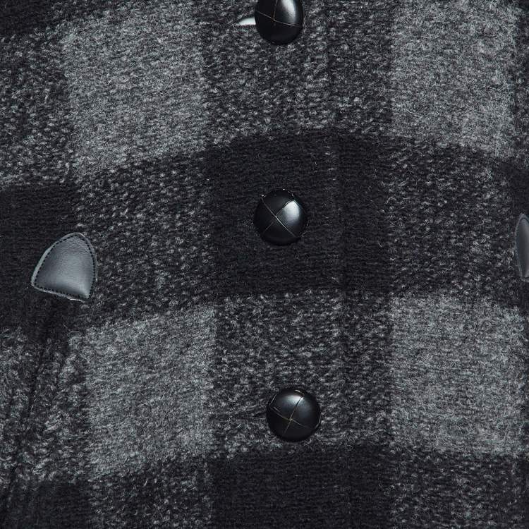 Pre Owned Isabel Marant Etoile Grey Wool Flannel Coat S