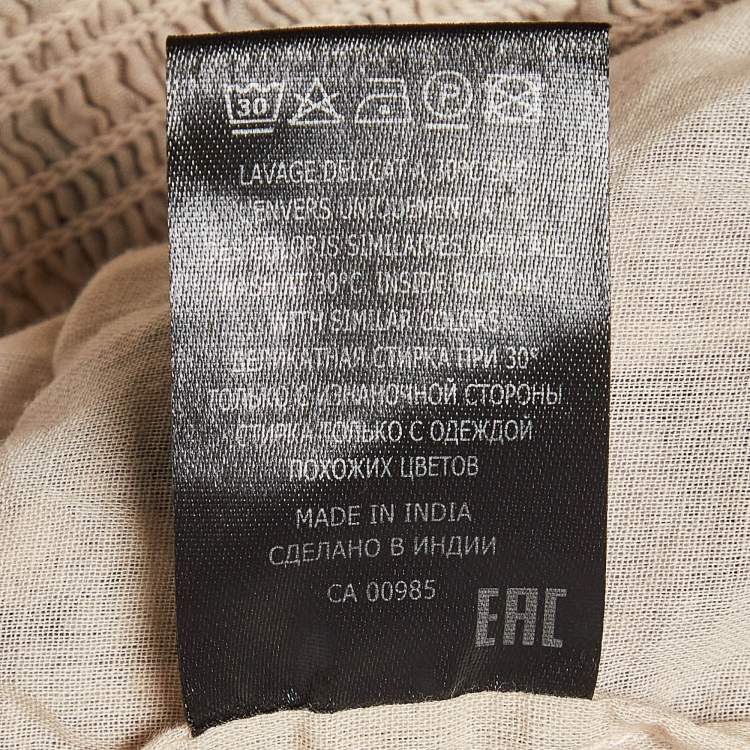 Pre Owned Isabel Marant Etoile Purple Printed Cotton Naomi Mini Skirt M