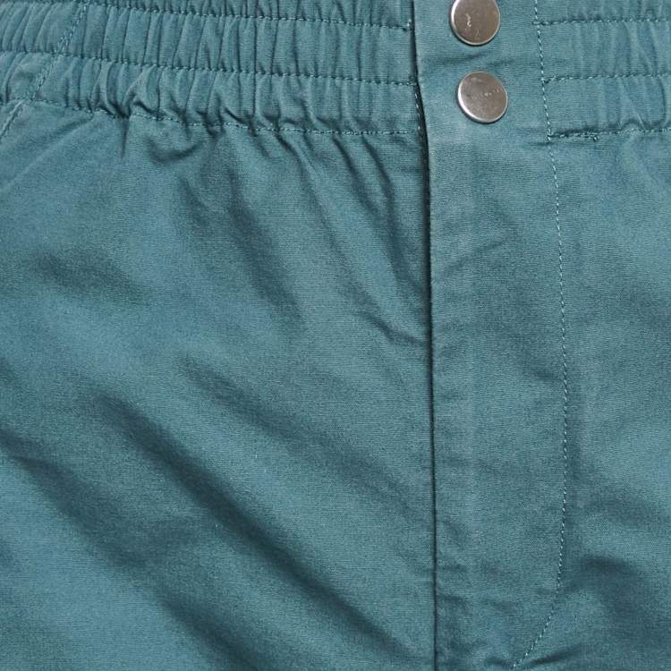 Pre Owned Isabel Marant Etoile Blue Cotton Nemes Elasticated Waist Pants XS