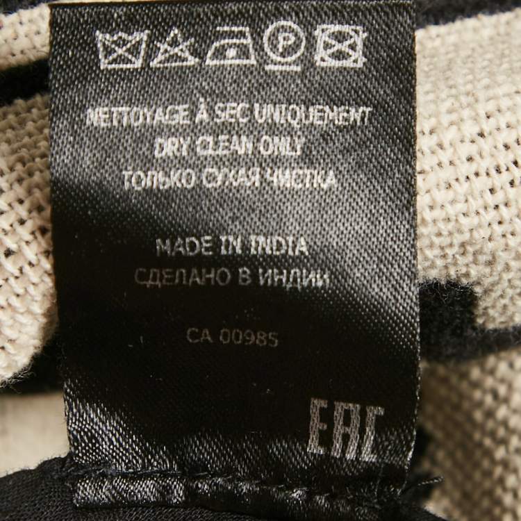 Pre Owned Isabel Marant Etoile Black Jacquard  Jiloa Mini skirt M