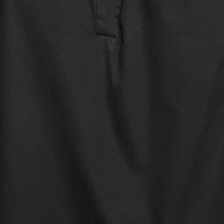 Pre Owned Isabel Marant Etoile Black Gabardine Oversized Blouse M