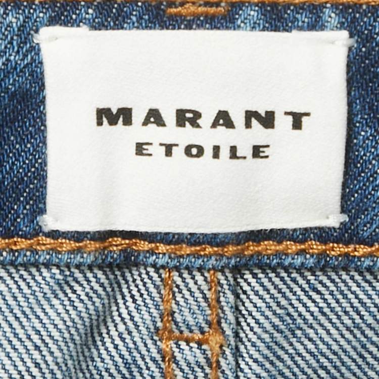 Pre Owned Isabel Marant Etoile Denim Mini Skirt S