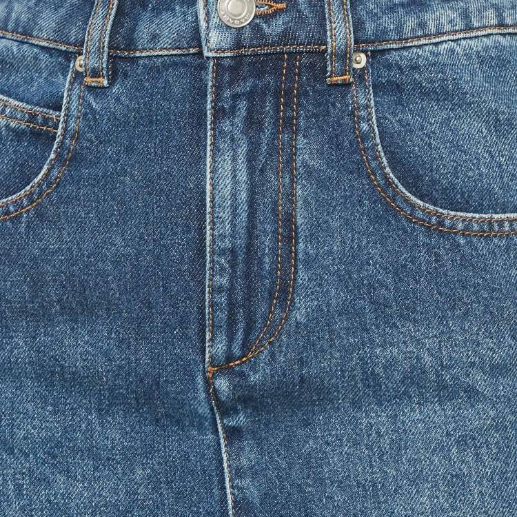 Pre Owned Isabel Marant Etoile Denim Mini Skirt S