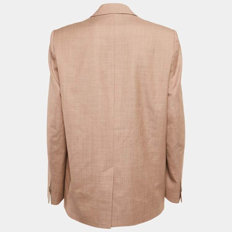 Pre Owned Isabel Marant Etoile Pink Wool Single Breasted Blazer M