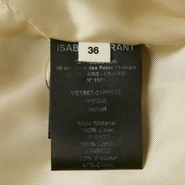 Pre Owned Isabel Marant Etoile Multicolor Checker Linen Vest & Shorts S